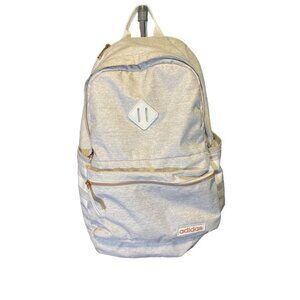 Adidas Unisex Classic 3S III Laptop Backpack Storage White Rose Gold Unisex